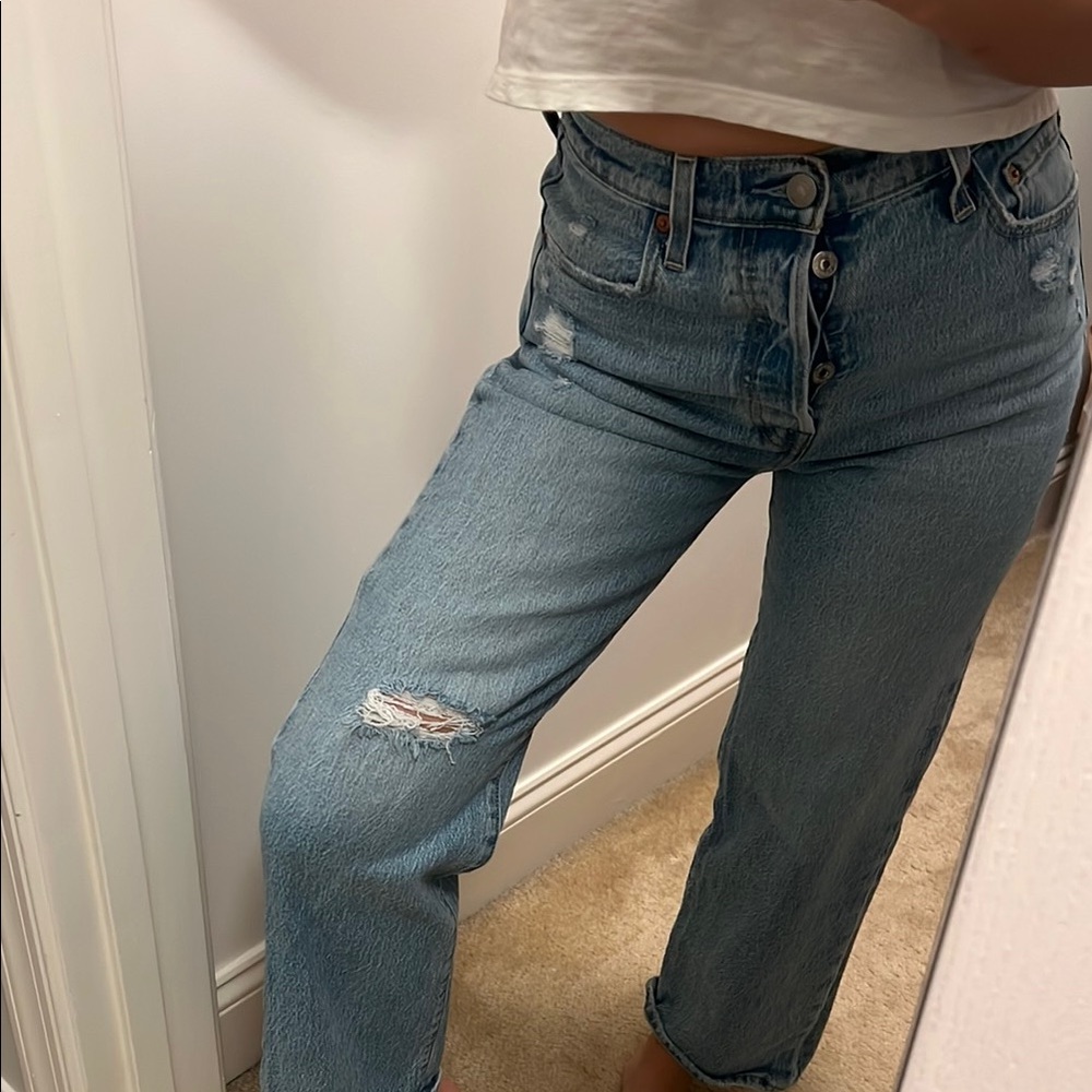 LEVIS Ribcage Straight Ankle